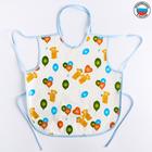 The protective apron of oilcloth with PVC coating 36х38 cm, MIX color