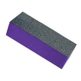 Блок для шлифовки ногтей, цвет чёрно-фиолетовый (В-012)