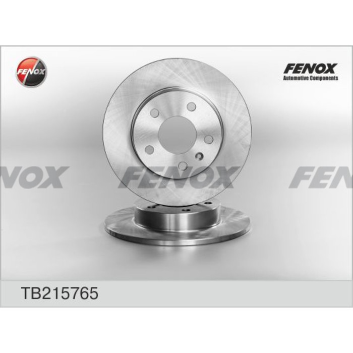 Диск тормозной задний Fenox TB215765