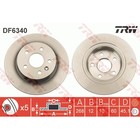 Диск тормозной TRW DF6340 2913276 - фото 64559