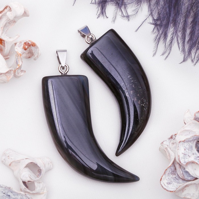 камень клык. фетишизм талисман. камень клык. кулон клык plpl664. сувениры севера.