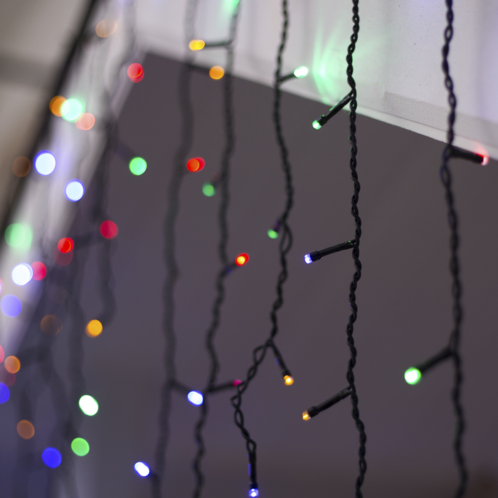 бахрома светодиодная ip65 белый 3х0. гирлянда-бахрома led 25м уличная цветной. гирлянда светодиод 10м. гирлянда hi lights deco сосульки, 200 см, rw-oic100lse-w(b/ww)-t-i4-p-f. Led.