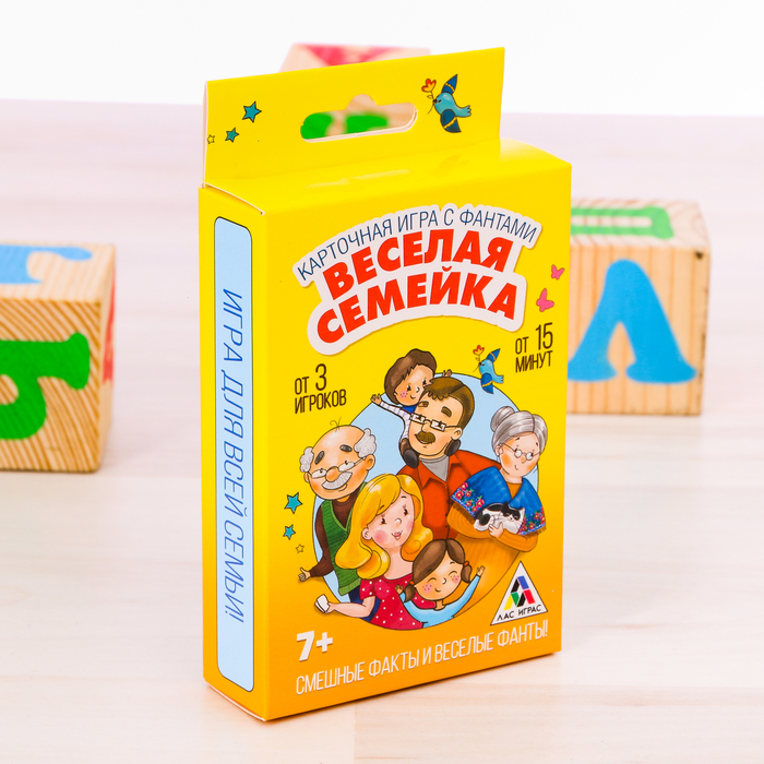 Настольная игра карточная &quot;Веселая Семейка&quot;