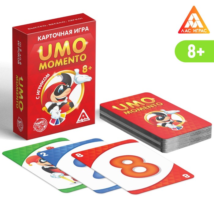 Карточная игра «UMOmomento», 70 карт - фото 797882526