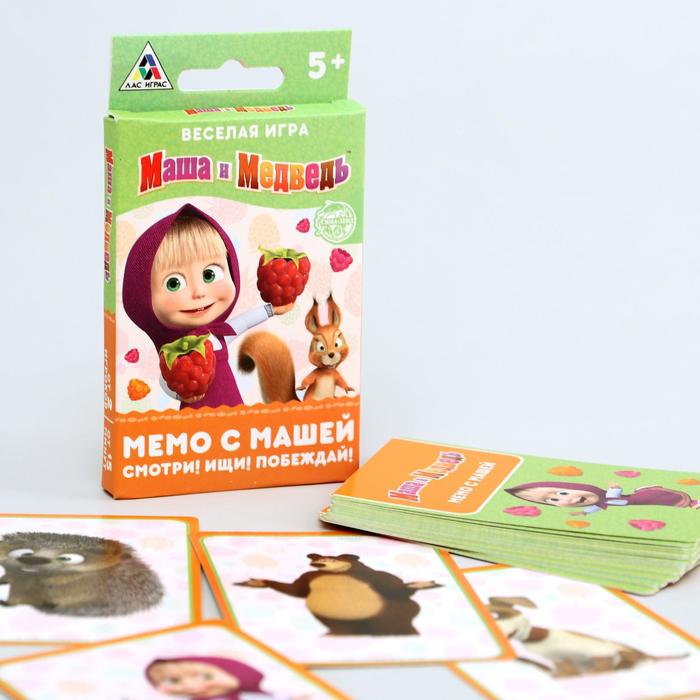 Игра развивающая &quot;Мемори с Машей&quot; Маша и Медведь