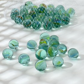 камень стекло шарик с рисунком 250 гр