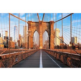 Фотообои "Бруклинский мост" M 683 (2 полотна), 200х135 см