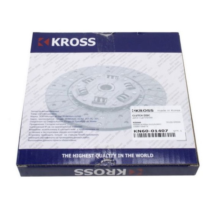 Диск сцепления KROSS KN6001407