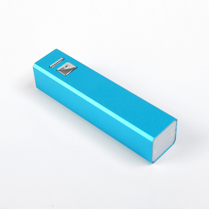 Внешний аккумулятор Power bank, LuazON Home 1 USB, 2600 мАч, микс