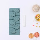 Форма для леденцов и мороженого «Человечек, карамель», 6 ячеек, 23 × 9,5 см, цвет МИКС Форма для леденцов и мороженого «Человечек, карамель», 6 ячеек, 23 × 9,5 см, цвет МИКС