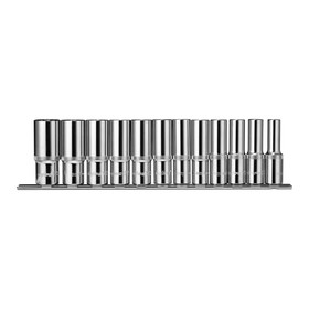 Набор головок торцевых Ombra 912212, 12-гранные, глубокие, 1/2", 10-24 мм, 12 предметов 2922704
