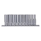 Набор головок торцевых Ombra 914110, глубокие, 1/4", 5-14 мм, 10 предметов 2922708 - фото 64625