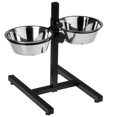 Подставка напольная с мисками