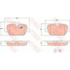 Колодки тормозные TRW GDB1612 2941434 Колодки тормозные TRW GDB1612 2941434