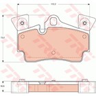 Колодки тормозные TRW GDB1652 2941449 Колодки тормозные TRW GDB1652 2941449