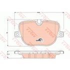 Колодки тормозные TRW GDB1824 2941517 Колодки тормозные TRW GDB1824 2941517