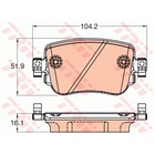 Колодки тормозные TRW GDB2042 2941559 - фото 64732