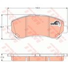 Колодки тормозные TRW GDB3467 2941647