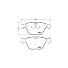 Колодки тормозные  Brembo P06054 2940545 - фото 64790