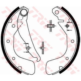 Колодки тормозные TRW GS8543 2941725