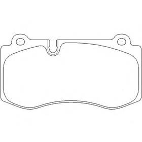 Колодки тормозные  Brembo P50074 2940570