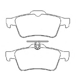 Колодки тормозные  Brembo P59042 2940583