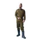 Костюм военного "Солдат люкс", пилотка, гимнастёрка, ремень, брюки, р-р 46-48, рост 170-180 см