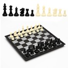Настольная игра 3 в 1 "Классика": шахматы, шашки, нарды, магнитная доска 32 х 32 см - фото 127062668