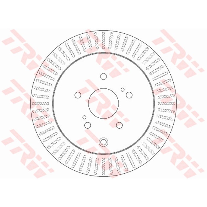 Диск тормозной TRW DF6351