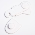 Блокиратор для дверей шкафов, цвет белый в наличии - фото 107105911