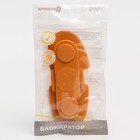 Блокиратор для дверей шкафов, цвет коричневый - фото 107858070