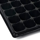 Кассета для рассады, 72 ячеек по 50 мл, чёрная, Greengo 2702525