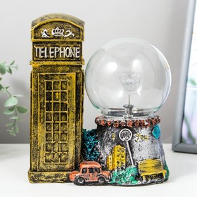 {{photo.Alt || photo.Description || 'Плазменный шар полистоун &quot;Лондонская телефонная будка&quot; 19,5х15х16 см'}}
