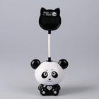 Лампа настольная "Пандочка с зеркальцем и расчёской" LED USB-провод 9х13,5х32,5 см Лампа настольная "Пандочка с зеркальцем и расчёской" LED USB-провод 9х13,5х32,5 см