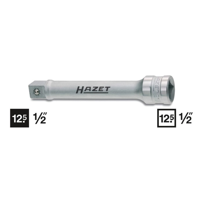 Удлинитель HAZET 917-5, 1/2&quot; длина 123 мм