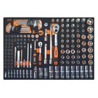Набор инструментов CUSTOR PRO-1-2, 178 предметов, 1/2", 1/4", в ложементе - фото 6724888