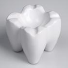 Ashtray "White tooth", 8.5x8.5 cm