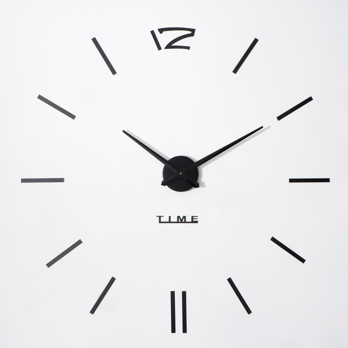 Часы-наклейка DIY "Кайро", плавный ход, 65 х 65 см - фото 79062173