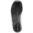 Ботинки лыжные TREK Snowrock NNN ИК, цвет белый, лого синий, размер 33 - фото 799938027