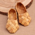 Sandals gift, birch bark