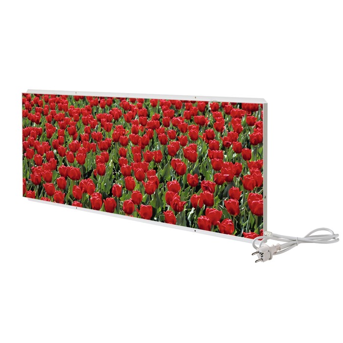Отопительная панель СТЕП 250 «Тюльпаны», 96 × 52 × 2 см