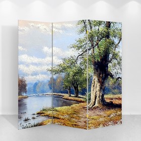 Ширма "Картина маслом. Одинокий дуб", 160 × 150 см в Донецке
