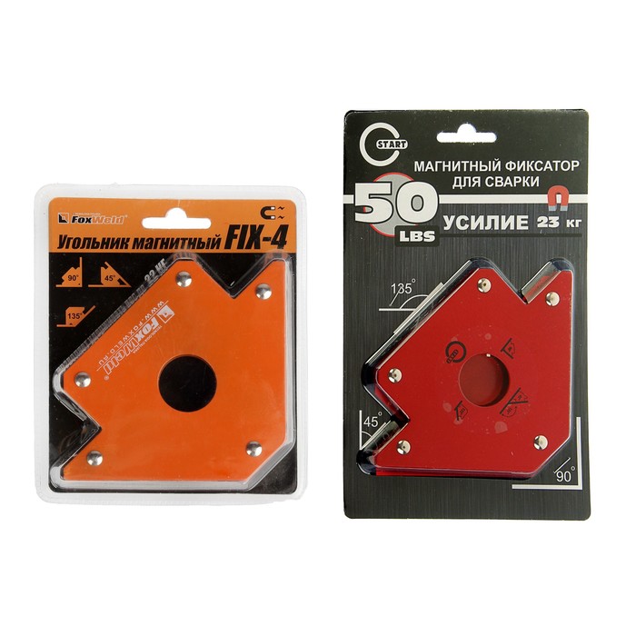 угольник магнитный 45 90
