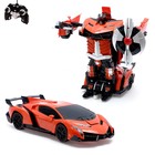 Робот-трансформер радиоуправляемый Lamborghini Veneno, работает от аккумулятора, масштаб 1:14 mz 2319P