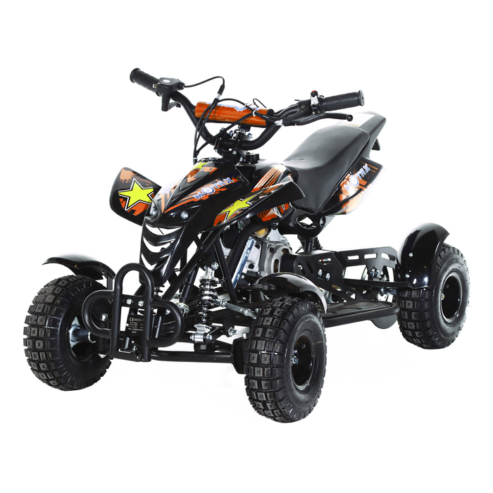 Мини-квадроцикл MOTAX ATV H4 mini-50 cc, черно-оранжевый
