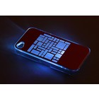Чехол для задней панели Apple iPhone 4/4S, с подсветкой "Геометрия", МИКС
