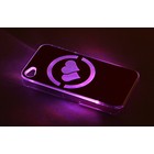 Чехол для задней панели Apple iPhone 4/4S, с подсветкой "Два сердца", МИКС
