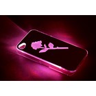 Чехол для задней панели Apple iPhone 4/4S, с подсветкой "Цветы", МИКС
