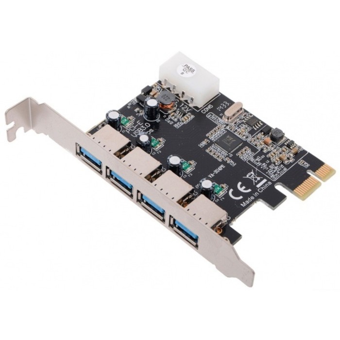 Контроллер PCI-E VIA VL805 4xUSB3.0 Bulk