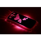 Чехол для задней панели Samsung Galaxy S3, 9300, с подсв +батарейка "Парящие сердца", МИК